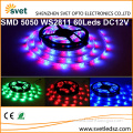 Cheap Disco Lights W2811 DC12V 60Leds Every 3 Cuttable Digital Dream Color Changing Led Strip Lights